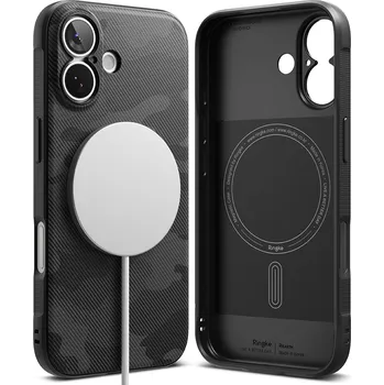 Pouzdro na mobilní telefon Kryt Ringke Onyx MagSafe pro iPhone 17 maskáčově černý