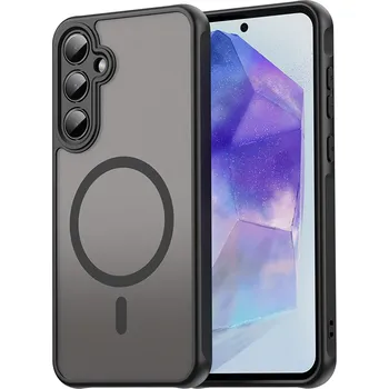 Pouzdro na mobilní telefon Techsuit HaloFrost II MagSafe pro Samsung Galaxy A35 5G černá
