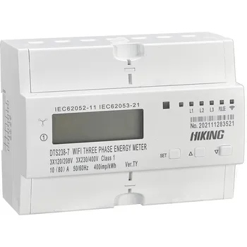 Centrální jednotka pro chytrou domácnost HDTEC HDS238-7HA chytrý WiFi elektroměr Tasmota, Home Assistant, Třífázový HDS238-7HA