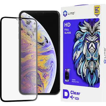 Lito D+ Pro Čiré iPhone XS Max iPhone 11 Pro Max Černá