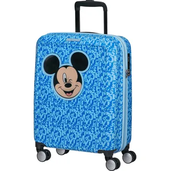 American Tourister FUNLIGHT DISNEY Spinner 55cm Mickey Lenticular Blue