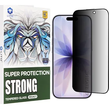Lito D+ Max Strong Privacy pro iPhone 17 iPhone 16 Pro černá