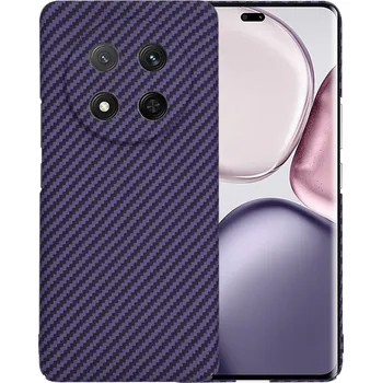 Pouzdro na mobilní telefon Techsuit Carbonite FiberShell pro Honor Magic7 Lite X9c fialová