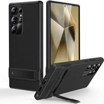 Pouzdro na mobilní telefon ESR Air Shield Boost Stojánek Samsung Galaxy S24 Ultra Černá