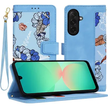 Pouzdro na mobilní telefon Techsuit FlipCraft pro Samsung Galaxy A26 5G v živé modré