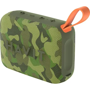 Bluetooth reproduktor Havit Wireless Speaker SK874BT Bluetooth 5.4 TWS TF FM USB Hands-Free IPX5 1200mAh Squad černá