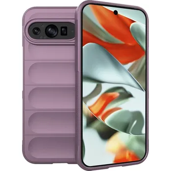 Pouzdro na mobilní telefon Techsuit Kouzelný Štít Google Pixel 9 Pro XL Fialový