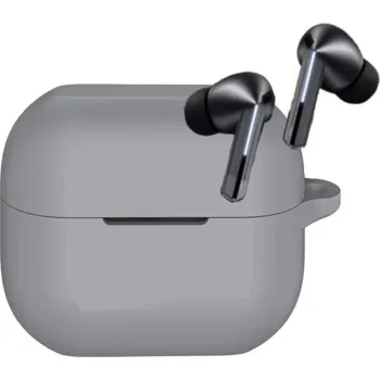 Příslušenství pro sluchátka Techsuit silikonové pouzdro pro Samsung Galaxy Buds 3 3 Pro 3 FE šedé