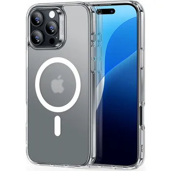 Pouzdro na mobilní telefon ESR Classic Hybrid HaloLock pro iPhone 16 Pro Max v matně průhledné