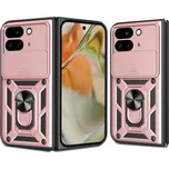 Techsuit CamShield Series Google Pixel 9 Pro Fold růžově zlatá