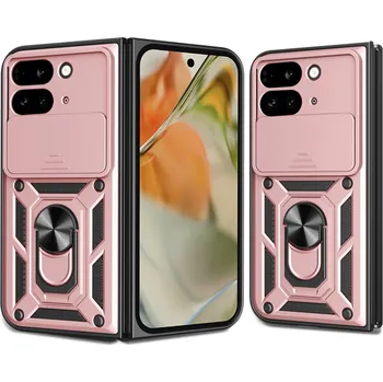Pouzdro na mobilní telefon Techsuit CamShield Series Google Pixel 9 Pro Fold růžově zlatá