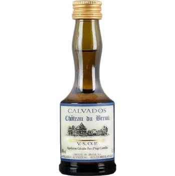 Rum Calvados Chateau du BREUIL VSOP 40% 0,03 l (holá láhev)