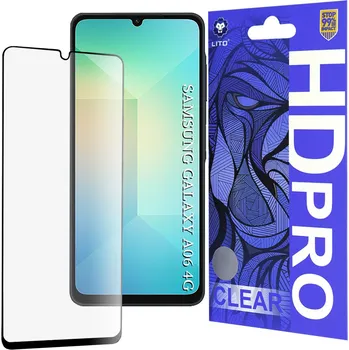 Lito HD Pro Clear pro Samsung Galaxy A06 4G A06 5G A07 4G černá