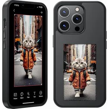 Pouzdro na mobilní telefon Techsuit SmartScreen NFC pouzdro iPhone 13 Pro Black