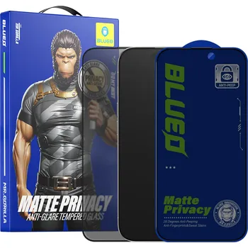 Blueo Anti-Peep Privacy sklo iPhone 14 Pro matná černá