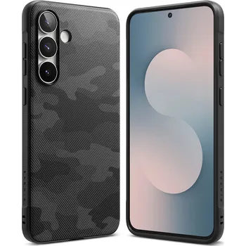 Pouzdro na mobilní telefon Ringke Onyx pouzdro pro Samsung Galaxy S25 FE maskáčová černá