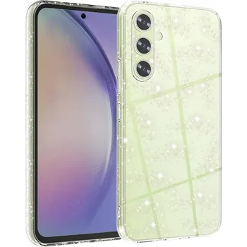 Pouzdro na mobilní telefon Techsuit SparkleSkin Series Samsung Galaxy A54 Clear