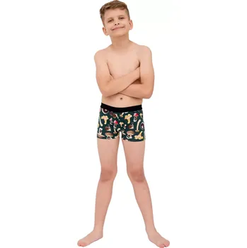 Chlapecké spodní prádlo Chlapecké boxerky Cornette Young Fungi mechová velikost 134/140