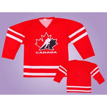 Hokejový dres Hokejový dres Kanada červený Velikost: L