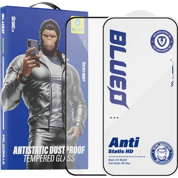 Blueo Anti-Static HD sklo pro iPhone XS Max iPhone 11 Pro Max černé