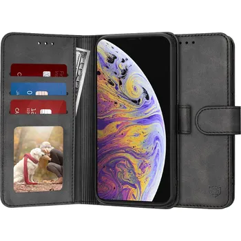 Techsuit Knížkové pouzdro iPhone XS Max Černá