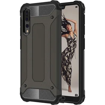 Pouzdro na mobilní telefon Techsuit Hybridní Ochrana Huawei P20 Pro Černá