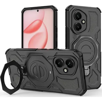 Pouzdro na mobilní telefon Ochranný kryt Techsuit Carbon Shield PRO Honor 400 černý