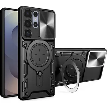 Pouzdro na mobilní telefon Ochranné pouzdro Techsuit CamGuard Pro pro Samsung Galaxy S25 Ultra černé