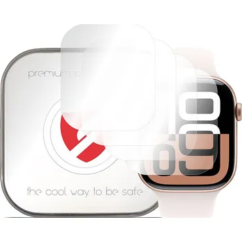 Příslušenství k chytrým hodinkám Smart Protection Premium Classic 4 balení Apple Watch 10/11 42mm průhledná