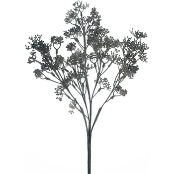 umělá květina umělá větev, Květáková větvička fialová 39 cm