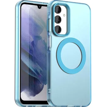 Pouzdro na mobilní telefon Techsuit CandyCase MagSafe pro Samsung Galaxy A25 5G modrá