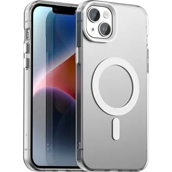 Pouzdro na mobilní telefon Techsuit CandyCase MagSafe pro iPhone 13 bílý