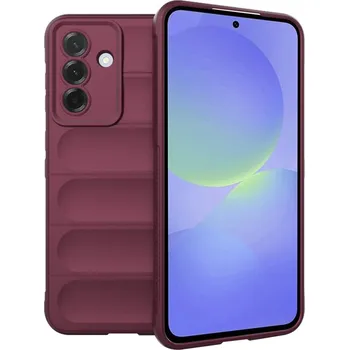 Pouzdro na mobilní telefon Techsuit Magic Shield pro Samsung Galaxy A36 5G A56 5G v barvě bordó