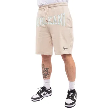 Pánské kraťasy Kraťasy Karl Kani College Signature Sweatshorts Off White velikost XL