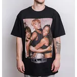 Triko Mister Tee Tlc Group Logo Oversize Tee Black velikost XXL