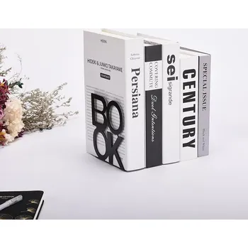 Zarážka na knihu Zarážky na knihy černé BOOK 1 pár (KNZ2)