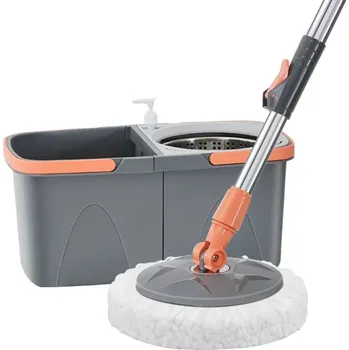 mop 360° Dvoukomorový rotační mop se dvěma hlavicemi (MPR22)