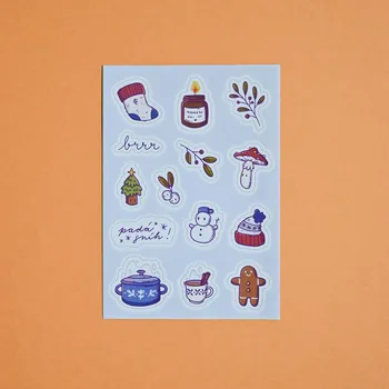 samolepka Samolepky zima