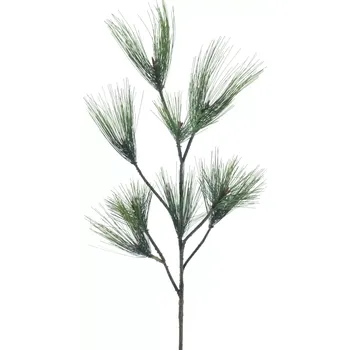 umělá květina umělá větev, Japonská borovicová větev zelená 120 cm