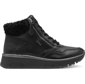 Dámské kozačky Jana Nepromokavé dámské zimní kotníkové boty na klínku JANA-TEX 8-26268-45 001 černé #Velikost: 37