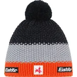 EISBÄR STAR POMPON MÜ SA Kids 054 Dark Orange/Light Grey/Black Melange