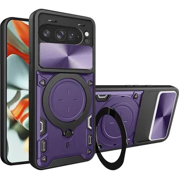 Pouzdro na mobilní telefon Techsuit CamGuard Pro Google Pixel 9 Pro XL fialový