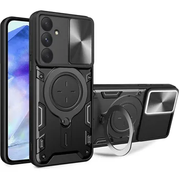 Pouzdro na mobilní telefon Techsuit CamGuard Pro Samsung Galaxy A55 5G Černá