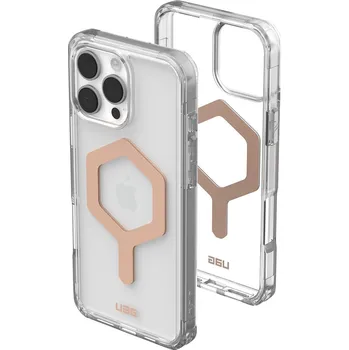 Pouzdro na mobilní telefon UAG Plyo MagSafe pro iPhone 16 Pro Max v ledově růžově zlaté