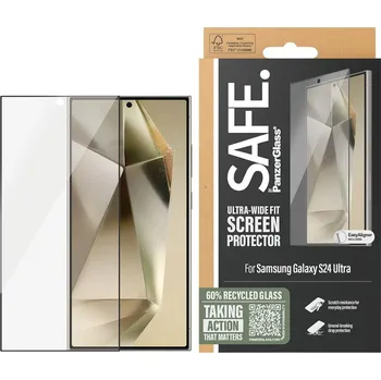 PanzerGlass SAFE Ultra-Wide Fit ochranné sklo s EasyAligner Samsung Galaxy S24 Ultra černá