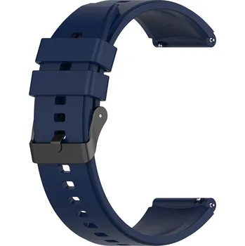 Řemínek na hodinky Techsuit Řemínek 20mm W026 Samsung Galaxy Watch Huawei Watch Tmavě modrá