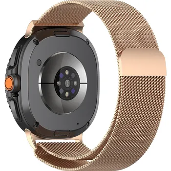 Řemínek na hodinky Techsuit řemínek pro Samsung Galaxy Watch8 40mm/44mm/Classic růžově zlatý