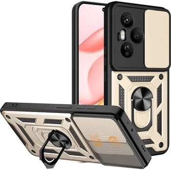 Pouzdro na mobilní telefon Techsuit CamShield Series Honor 400 Pro zlatý