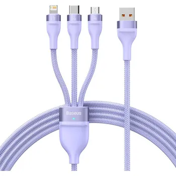 Baseus Data Cable Flash Series 2 66W 1.2 m Purple