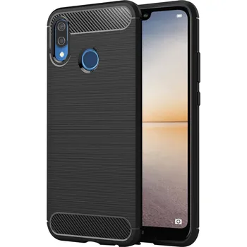 Pouzdro na mobilní telefon Techsuit Karbon Silikon Huawei P20 lite Černý